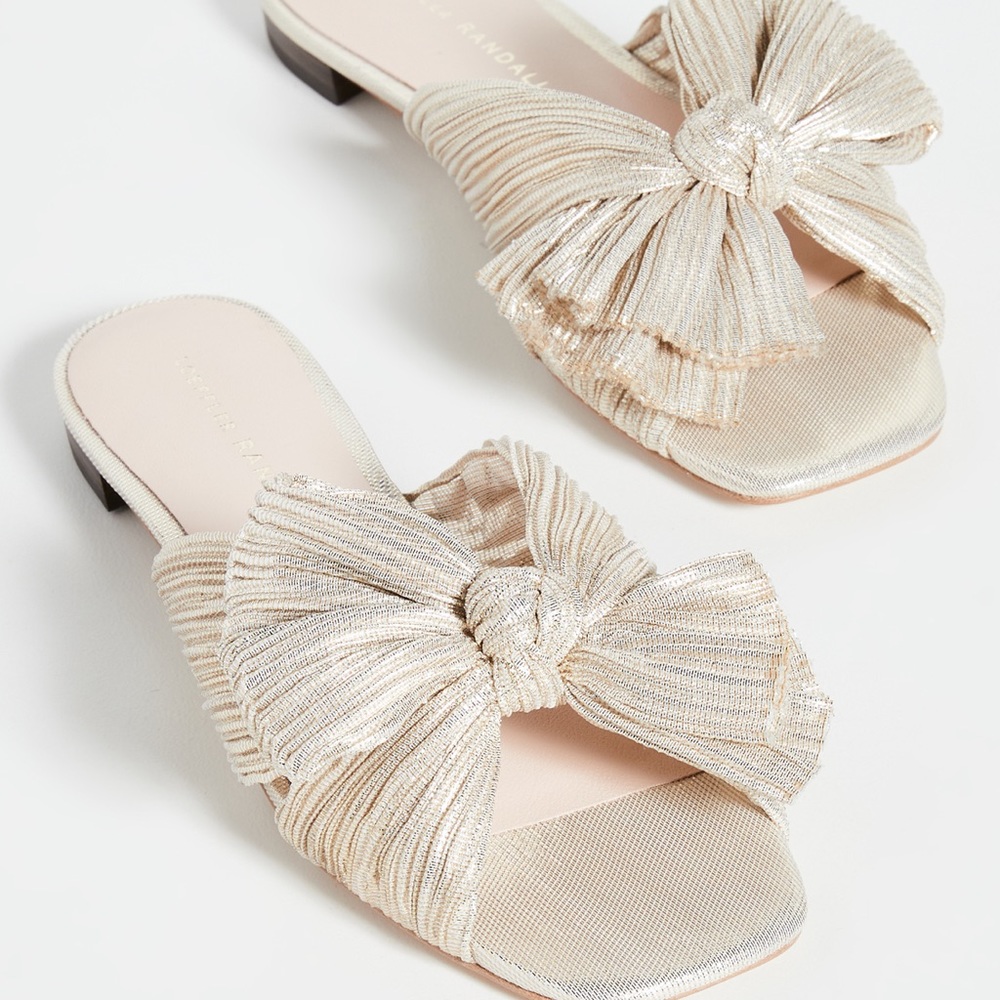 Loeffler Randall Gold Sandals